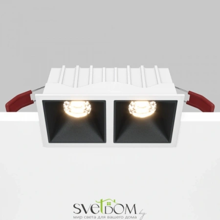 Встраиваемые светильники Maytoni DL043-02-10W3K-D-SQ-WB от Магазина Svetdom.by