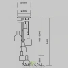 Подвесные светильники Maytoni MOD414PL-06B от Магазина Svetdom.by