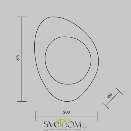 Настенные светильники MOD306WL-01G Maytoni | Svetdom.by