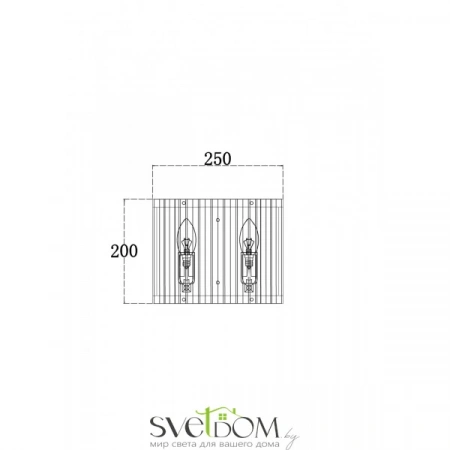 Настенные светильники MOD087WL-02G Maytoni | Svetdom.by