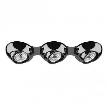 Lightstar 011837 Светильник OCULA 16х3 GU10 ЧЕРНЫЙ ХРОМ