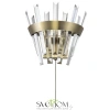 Citilux Вестерос CL307313 Бра хрустальное с выключателем Бронза CITILUX