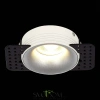 ST218.518.01 Св-к встр. Белый GU10 1*50W  IP20 D78xH30 165-265V Без ламп Встраиваемые светильники ST LUCE