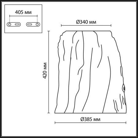 Ландшафтный светильник Odeon Light VALINOR 7207/5GL