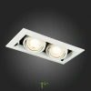 ST250.558.02 Св-к встр. Черный, Белый GU10 2*50W  IP20 L245xW126xH70 220V Без ламп Встраиваемые светильники ST LUCE
