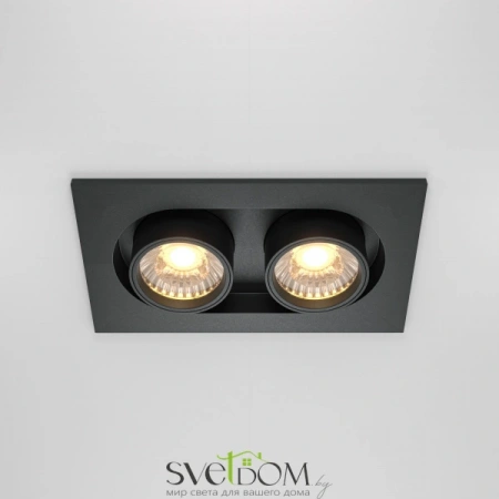 Встраиваемые светильники Maytoni DL045-02-10W3K-B от Магазина Svetdom.by