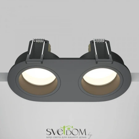 Встраиваемые светильники Maytoni DL126-02-GU10-B от Магазина Svetdom.by