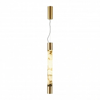 6687/15L L-VISION ODL24 125 Подвесной светильник латунь/металл/алебастр IP20 LED 15W 3000/4000 MARBELLA