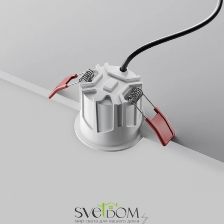 Встраиваемые светильники Maytoni DL043-01-10W3K-RD-W-1 от Магазина Svetdom.by