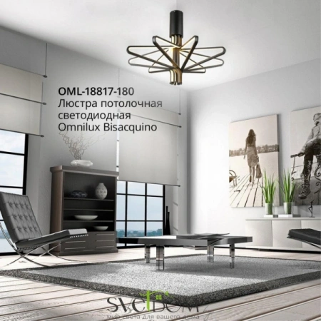 Люстры потолочныеOML-18817-180 Omnilux | Svetdom.by