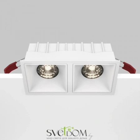 Встраиваемые светильники Maytoni DL043-02-15W4K-D-SQ-W от Магазина Svetdom.by