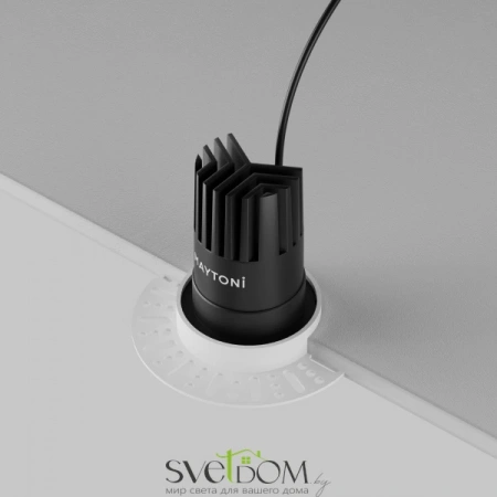 Встраиваемые светильники Maytoni DL119-10W-4K-TRS-B от Магазина Svetdom.by