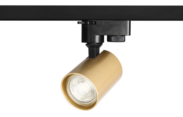 Светильник трековый однофазный Crystal Lux CLT 0.31 001 60 BL-GO Crystal Lux