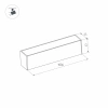 Светильник MAG-FLAT-45-L1005-30W Day4000 (BK, 100 deg, 24V) Arlight 026963 Arlight