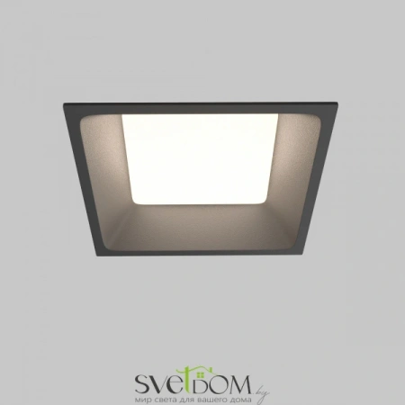 Встраиваемые светильники Maytoni DL056-12W3-4-6K-B от Магазина Svetdom.by