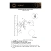 Светильник настенный (Бра) Aployt  APL.345.11.02 Aployt