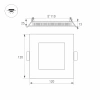 Светильник DL-120x120M-9W Day White Arlight 020126 Arlight