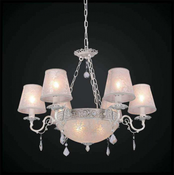 CITILUX CL424161 Бельведер Бел.+Золото Св-к Люстра