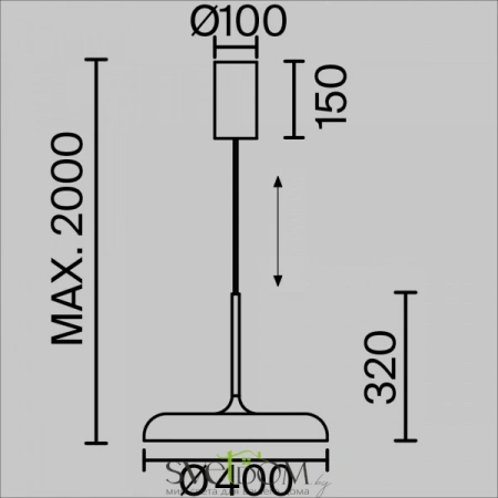 Подвесные светильники Maytoni MOD189PL-L39W3K от Магазина Svetdom.by