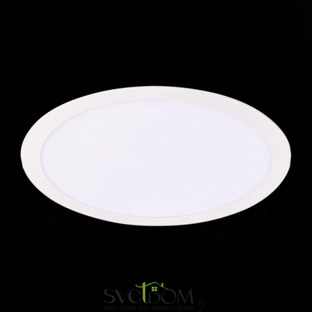 ST209.548.24 Св-к встр. Белый LED 1*24W 4000K 1 848Lm Ra80 110° IP20 D300xH8 90-265V Встраиваемые светильники ST LUCE