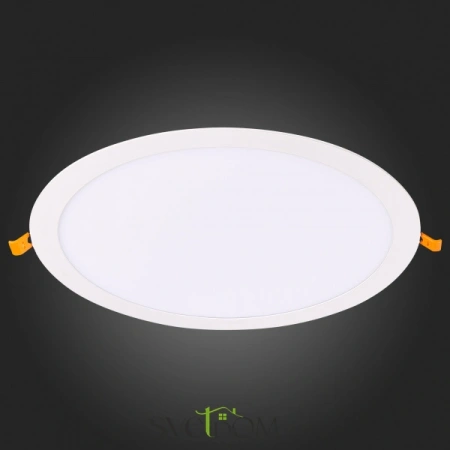ST209.538.24 Св-к встр. Белый LED 1*24W 3000K 1 728Lm Ra80 110° IP20 D300xH8 90-265V Встраиваемые светильники ST LUCE
