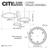 Подвесная люстра Citilux GENKA SMART CL756A092 CITILUX