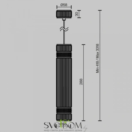 Подвесные светильники Maytoni MOD475PL-01BS от Магазина Svetdom.by