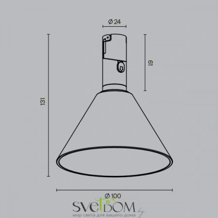 TR206-1-3W3K-B Maytoni