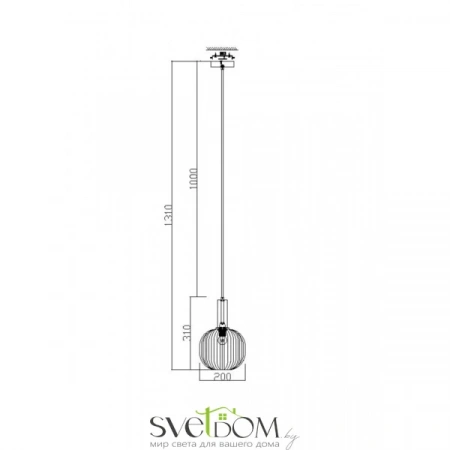 Подвесные светильники Freya FR8012PL-01AM от Магазина Svetdom.by