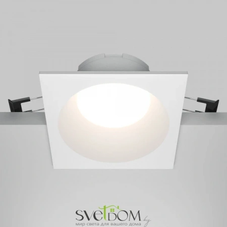 Встраиваемые светильники Maytoni DL126-GX53-SQ-W от Магазина Svetdom.by