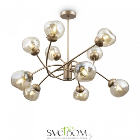 Люстры на штангеFR8017PL-10MG Freya | Svetdom.by