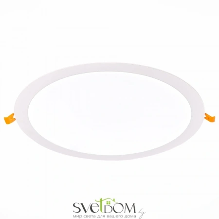 ST209.538.24 Св-к встр. Белый LED 1*24W 3000K 1 728Lm Ra80 110° IP20 D300xH8 90-265V Встраиваемые светильники ST LUCE