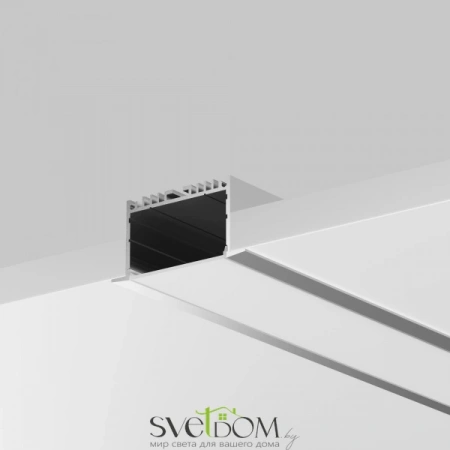 Алюминиевый профиль встраиваемый ALM-6332-S-2M