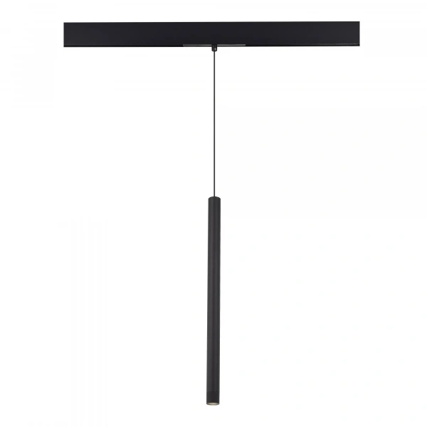 ST683.446.08 Магнитный трековый светильник Черный LED 1*8W 4000K 450Lm Ra90 24° IP20 D30xH500 48V SKYLINE 48