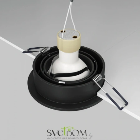 Фото Встраиваемые светильники Maytoni DL023-2-01B Встраиваемые светильники Maytoni DL023-2-01B от Магазина Svetdom.by