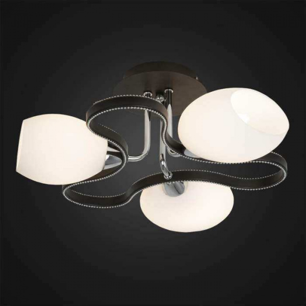 CITILUX CL131132 Октава Темный+Хром Люстра