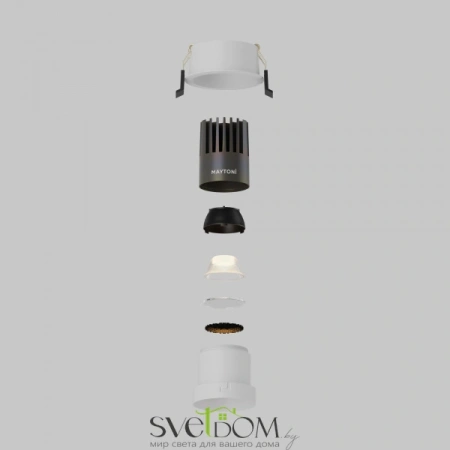 Встраиваемый светильник Technical DL116-10W-3K-W Maytoni