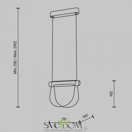 Подвесные светильники Maytoni MOD319PL-L5B3K от Магазина Svetdom.by