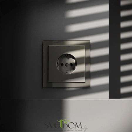 Розетки электрические с заземлением Voltum S70 VLS040104  Voltum VLS040104