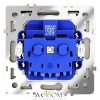 Розетки электрические с заземлением, шторками и крышкой Voltum S70 VLS040305  Voltum VLS040305