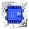 Проходной переключатель двухклавишный Voltum S70 VLS020303  Voltum VLS020303