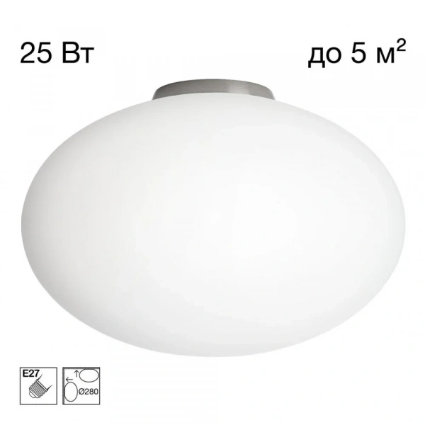 CITILUX CL941E28B1 RON Накладной Св-к Эллипс База Хром Мат.