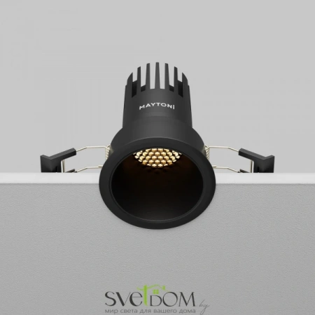 Встраиваемые светильники Maytoni DL116-10W-2.7K-B от Магазина Svetdom.by