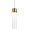 SL6236.303.01 Светильник подвесной ST-Luce Латунь/Прозрачный LED 1*12W 4000K CHAMPAGNE ST LUCE