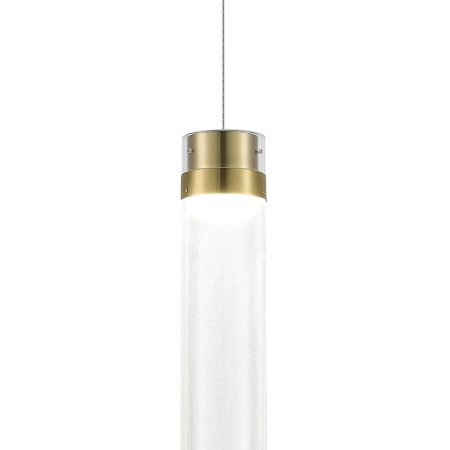 SL6236.303.01 Светильник подвесной ST-Luce Латунь/Прозрачный LED 1*12W 4000K CHAMPAGNE ST LUCE