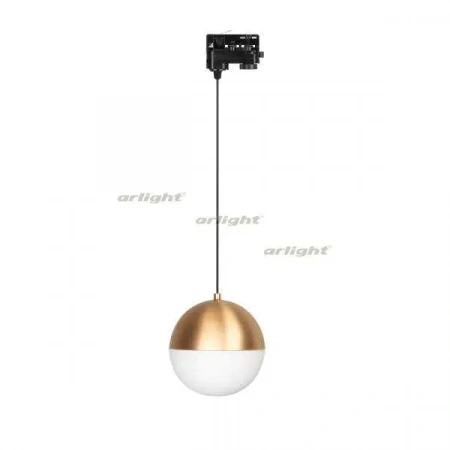 ARLIGHT Светильник LGD-EMISFERO-TRACK-HANG-4TR-R150-11W Day4000 (GD, 170 deg, 230V) (Arlight, IP20 Металл, 3