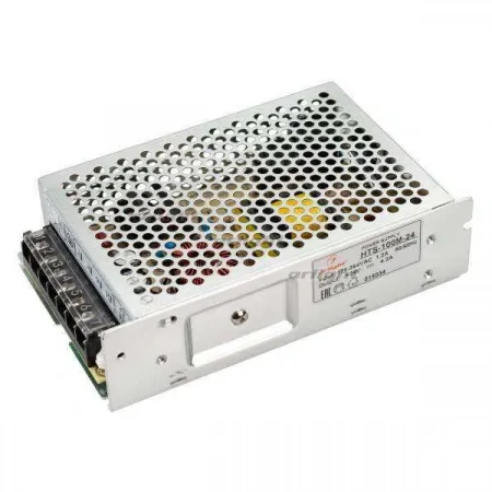 ARLIGHT Блок питания HTS-100M-24 (24V, 4.2A, 100W) (Arlight, IP20 Сетка, 3 года)