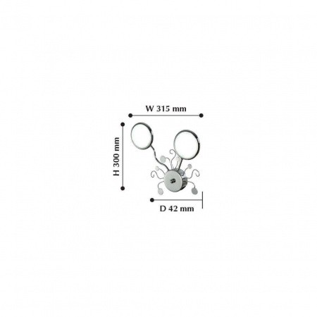 Настенные светильники 2320-2W Favourite | Svetdom.by