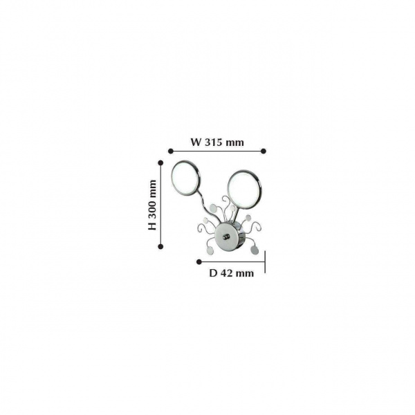 Настенные светильники 2320-2W Favourite | Svetdom.by