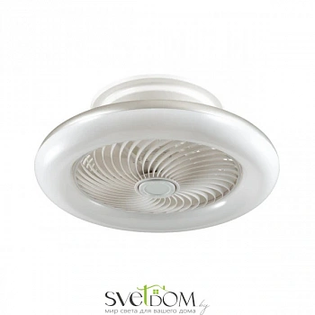 3036/72EL VASTA LED SN 037 Люстра--вентилятор  FAN WHITE пластик LED 72Вт 4200-6500-3000K D550 пульт